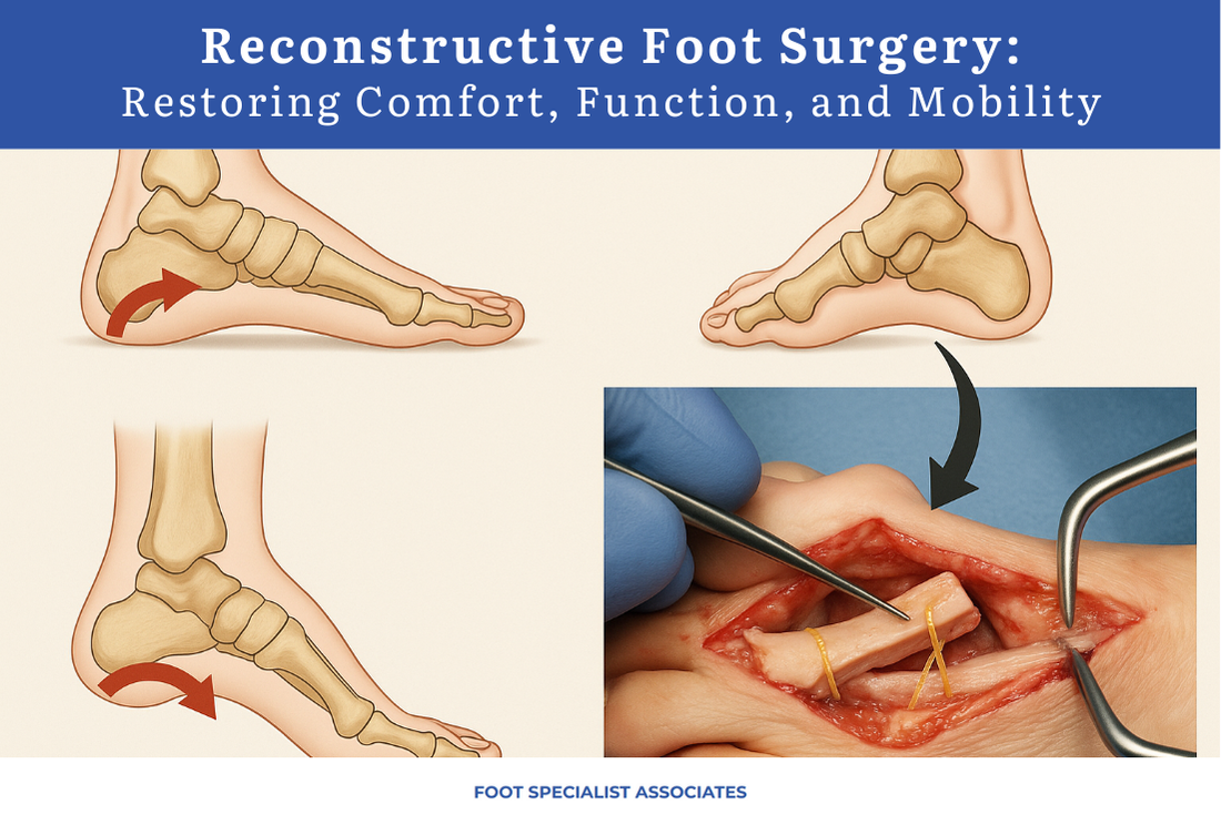 Reconstructive Foot Surgery Restoring Comfort, Function, and Mobility